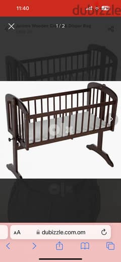 Cradle 1 year old, in good condition, Ghubra 0