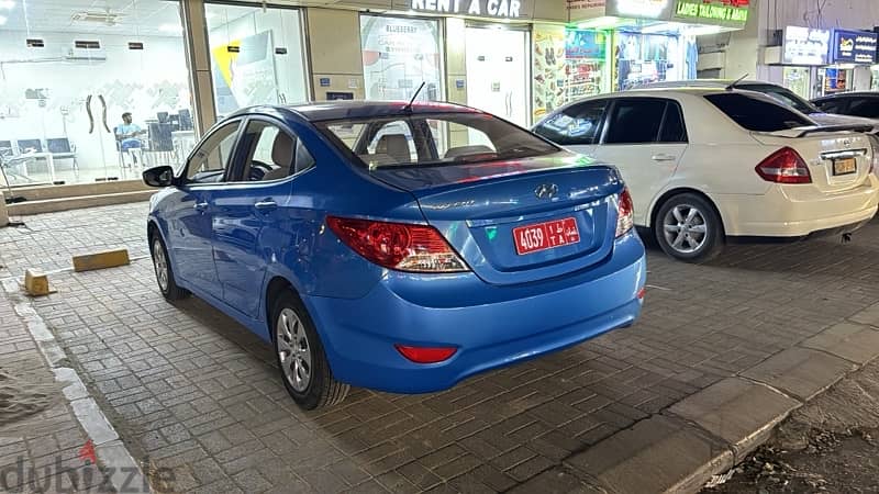 Hyundai Accent for Rent in very Good condition هايونداي اكسنت للايجار 2