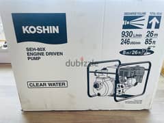 KOSHIN PUMP 3"X3" Japan 0