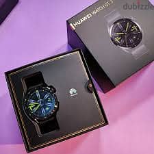 HUAWEI Watch GT 3 46mm Black- Like New-Complete Box-Battary 02 Weeks 1