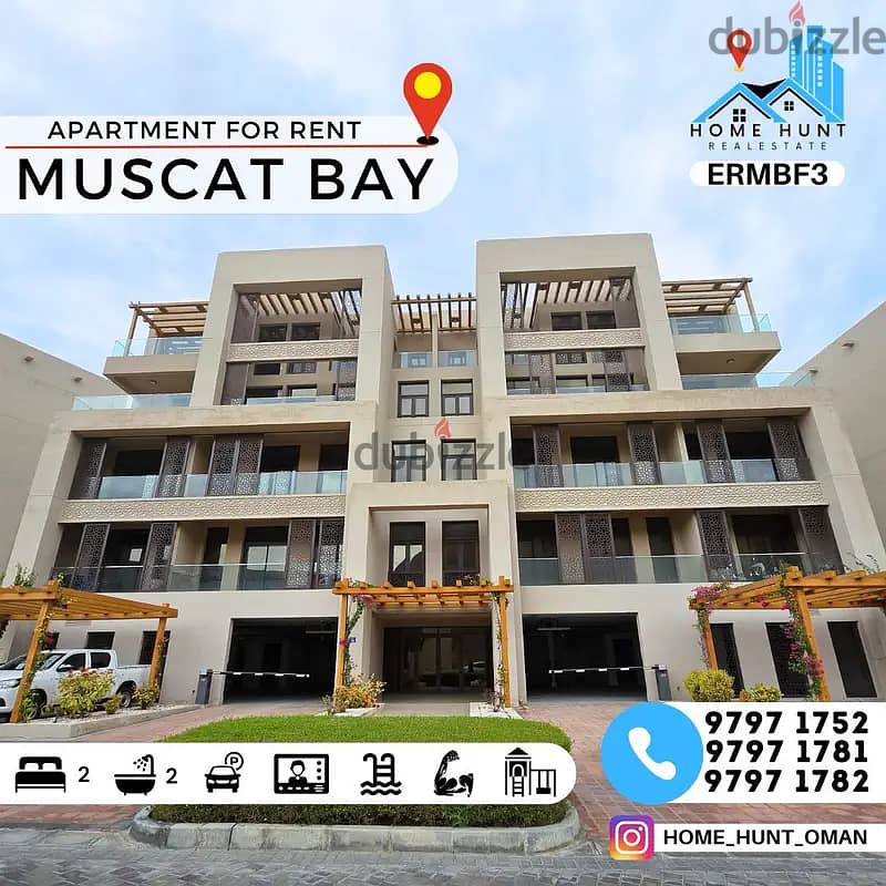 MUSCAT BAY | LUXURY FULLY FURNISHED 2BHK APARTMENT FOR RENT / SALE 0