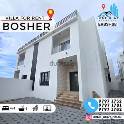 BOSHER HEIGHTS | BRAND NEW 4+1 BR MODERN VILLA FOR RENT