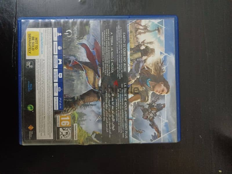 PS4 CD- Horizon zero dawn 2