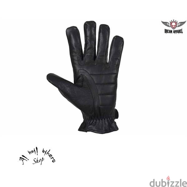 Men’s  Gloves - Genuine black leather 1