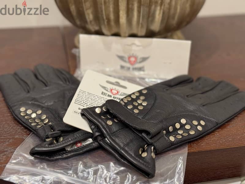 Men’s  Gloves - Genuine black leather 2