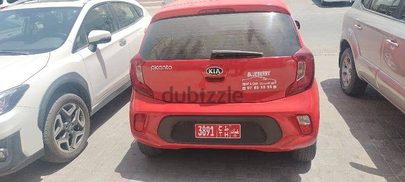 Kia Picanto for Rent 2020 Model in very Good Condition  كيا بيكانتو 2