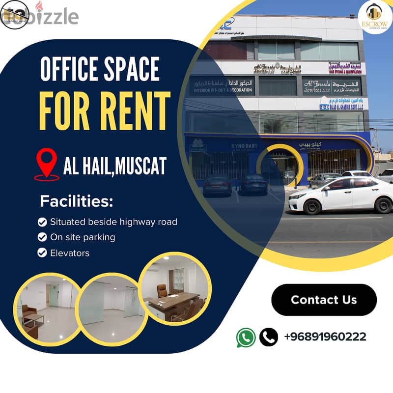 Office Space for Rent at Al Hail Near to Highway Road 0