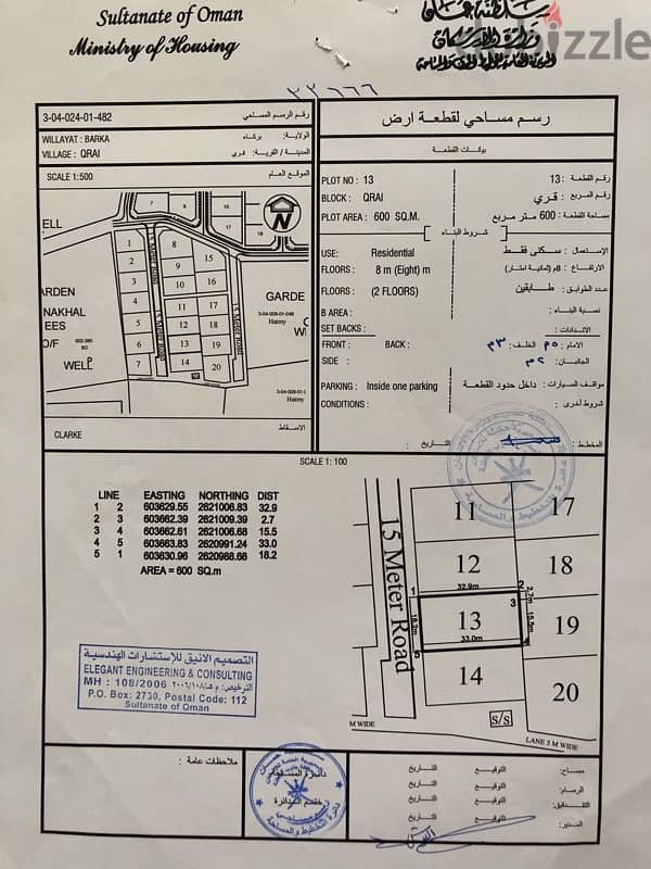 ارضين للبيع في الرميس فررصة 1