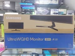 Brand new 34" INCH SAMSUNG (SJ55W)75HZ ,HDMI,DP PORT, WQHD MONITOR. 0