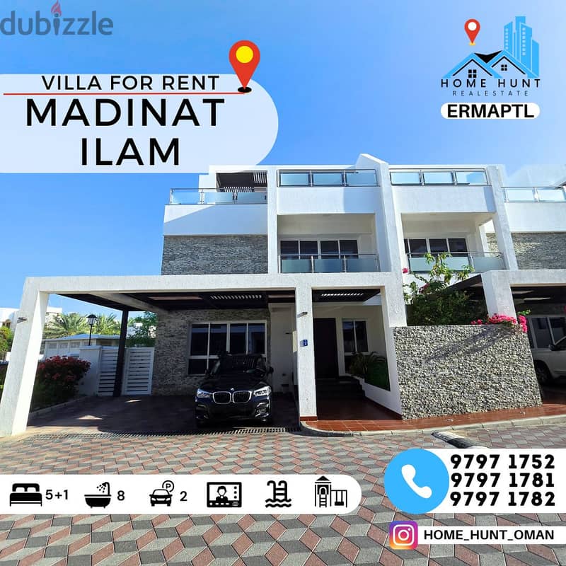 MADINAT AL ILAM | GREAT QUALITY 5+1BR COMPOUND VILLA 0