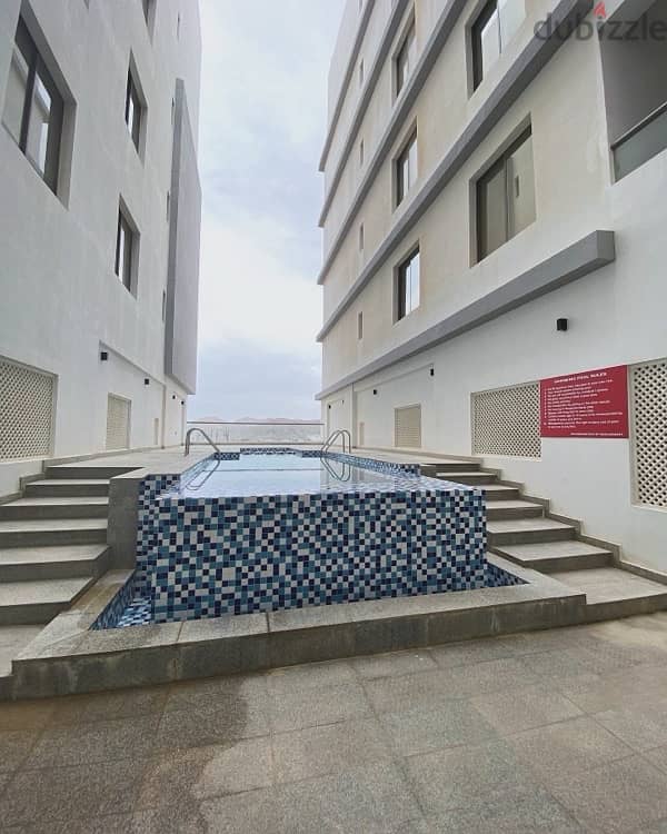 For Rent 1 bedroom flat qurum Ras al Hamra Dahlia building 2