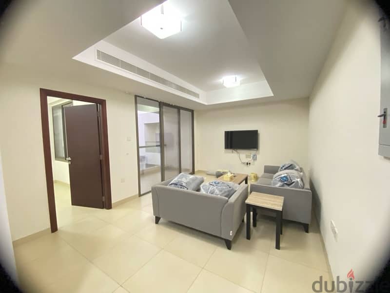 For Rent 1 bedroom flat qurum Ras al Hamra Dahlia building 4