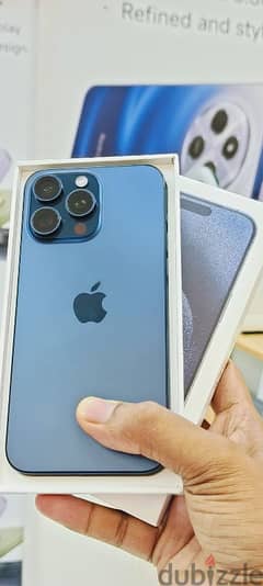 Iphone 15 pro max blue titanium 256 gb 0