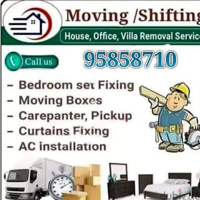 tHouse shifting services and furniture and fixing