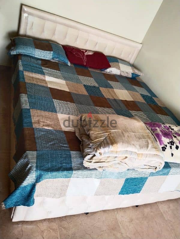 Double Bed  with Mattress 1