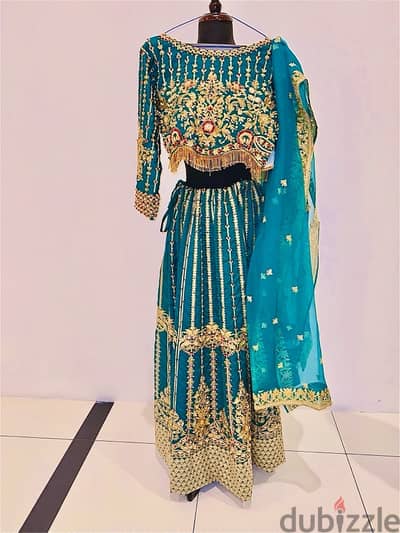 full handwork bridal wear