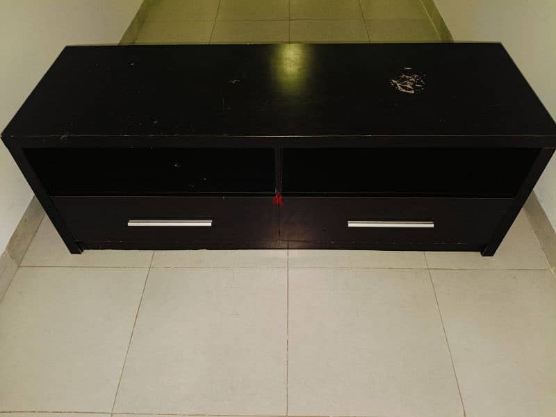 TV Unit - Brown Total Width 285cms 12