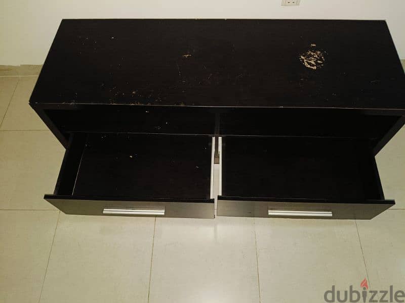 TV Unit - Brown Total Width 285cms 13