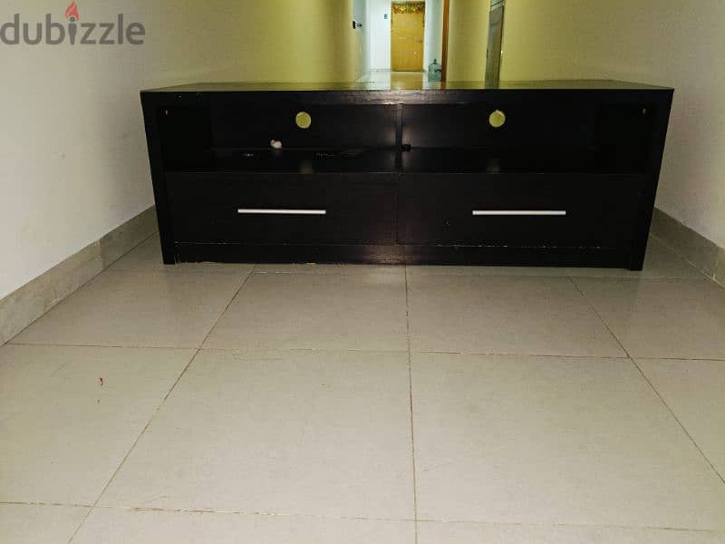 TV Unit - Brown Total Width 285cms 15