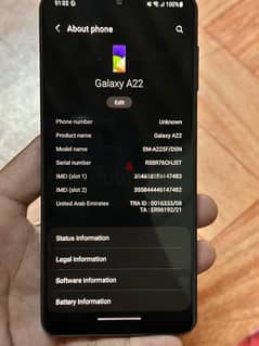 Samsung A22 0