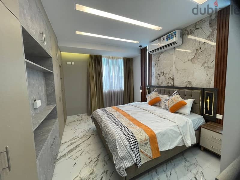 Luxurious furnished duplex apartment in Bousher, Al Maha Street 8