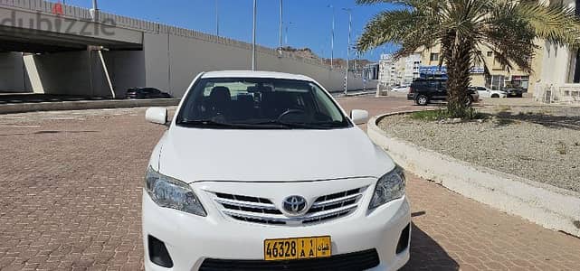 Toyota Corolla 2013 automatic 1.6  sungle expat driven