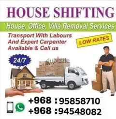 tHouse shifting services and furniture and fixing 0