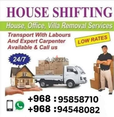 tHouse shifting services and furniture and fixing