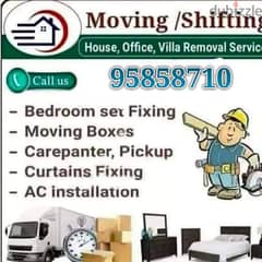 tHouse shifting services and furniture and fixing 0