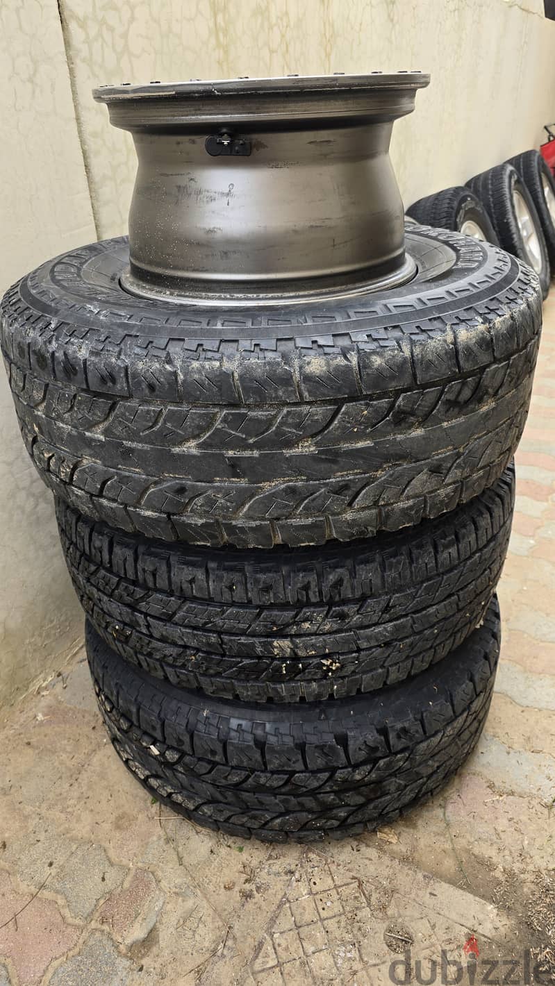 FOR SALE: AEV Rims with Yokohama Geolandar A/T G015 Tires 6