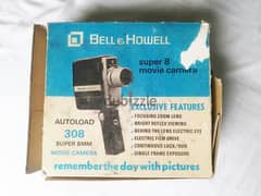 Bell & Howell Super 8 mm film camera 0