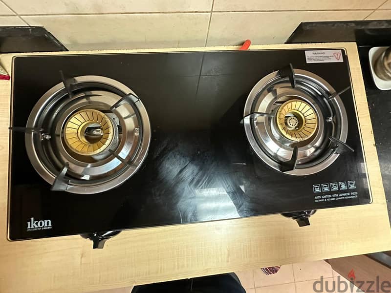 IKON GLASS TOP GAS STOVE 2