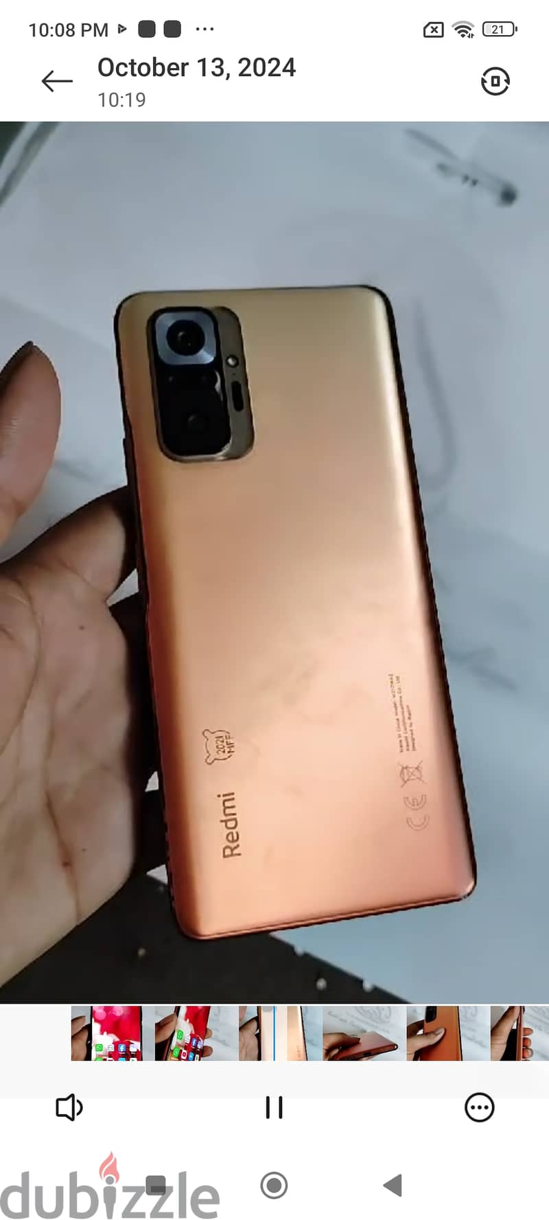 Redmi note 10 pro 8/128 exch 1