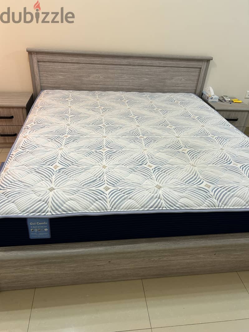 Memory Foam Mattress 120X200X25:2024 Danube: 120X200 0