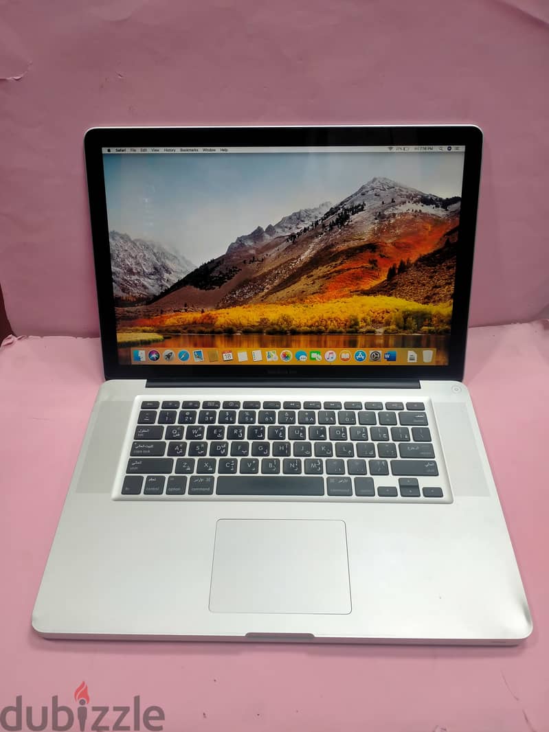 MACBOOK PRO- CORE-i7 10GB RAM 512GB SSD 15 INCH SCREEN 0