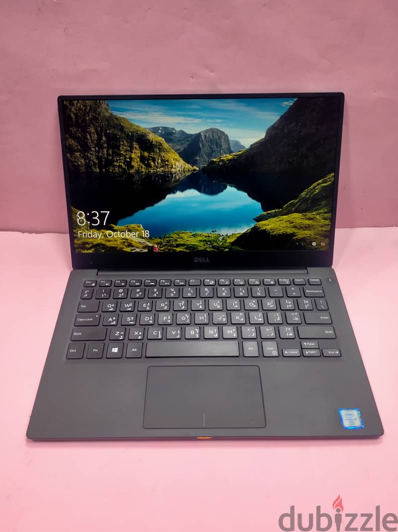 DELL XPS-13 CORE i5 8GB RAM 256GB SSD 13-INCH BOADLESS SCREEN 3