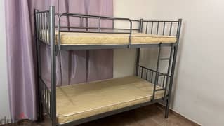 Double Bed / Bunk Bed with mattresses New Condition 0