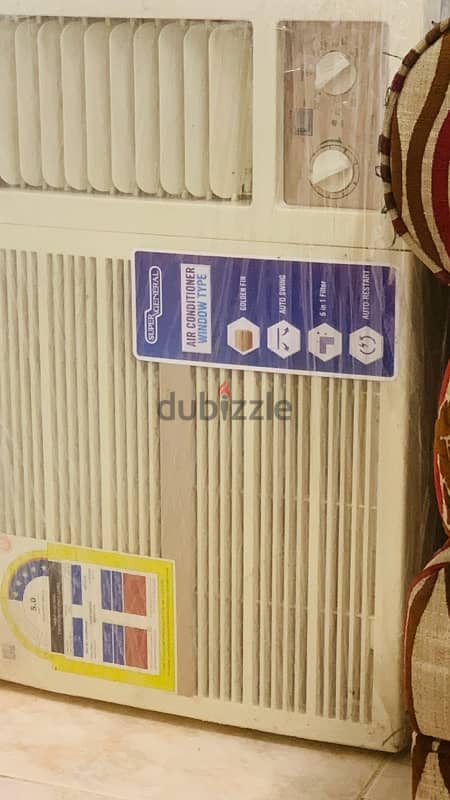 new from sharaf dg 2 ton window ac with bill 6 2