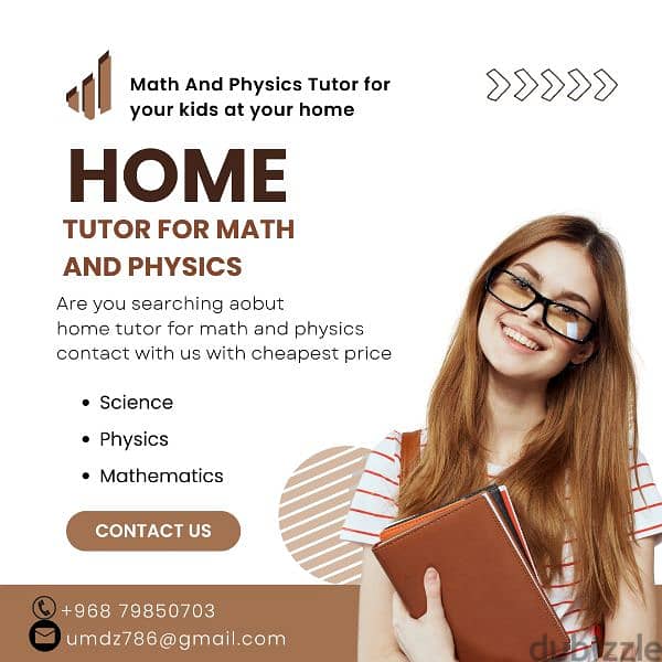 Math & Physics Tutoring for Grades 1-10 in Oman,Muscat 1