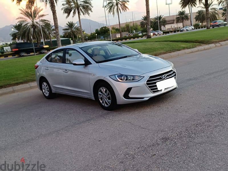 Hyundai Elantra 2017 "OMAN CAR" good condition for sale 0