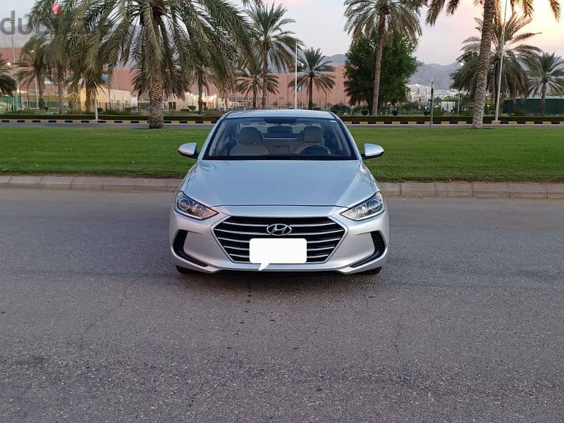 Hyundai Elantra 2017 "OMAN CAR" good condition for sale 1