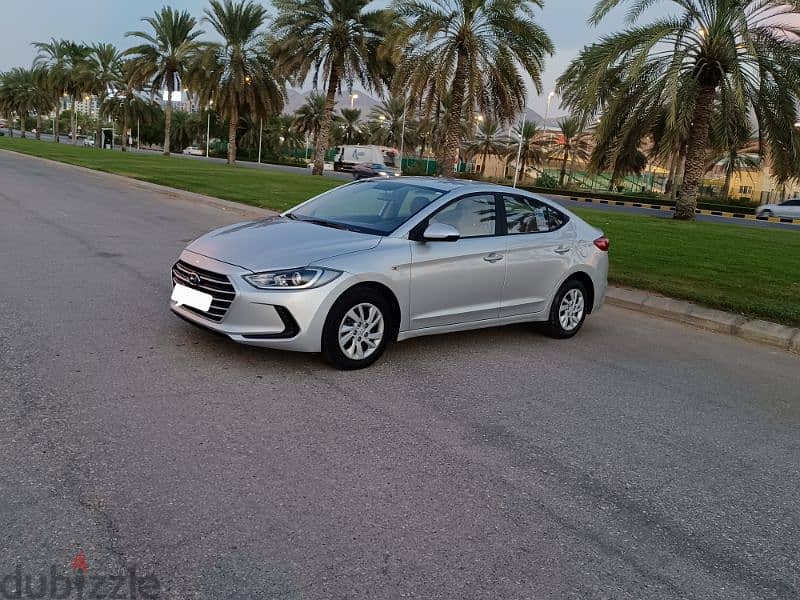 Hyundai Elantra 2017 "OMAN CAR" good condition for sale 2