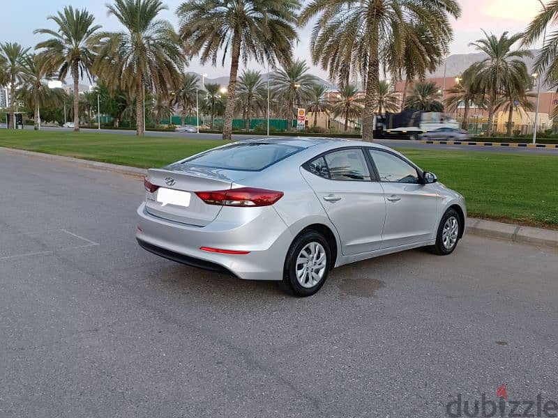 Hyundai Elantra 2017 "OMAN CAR" good condition for sale 3