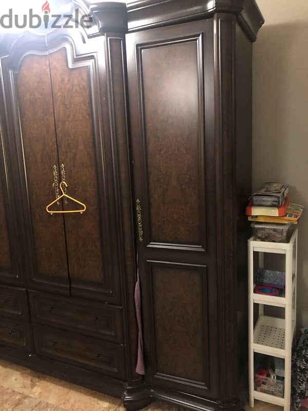 [URGENT] Large brown wooden cabinet in good condition 1