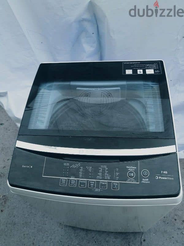 washing machine Bosch company 7 kilo 8 month reverse 4