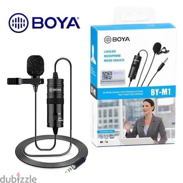 Boya BY-M1 Directional Lavalier Microphone 0