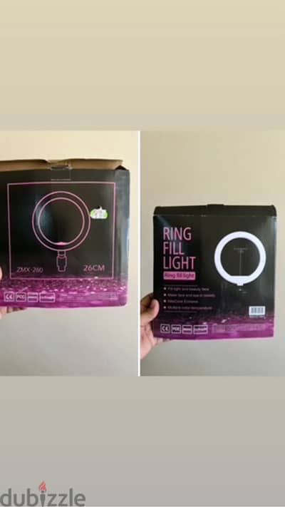 10 inch led circle ring light