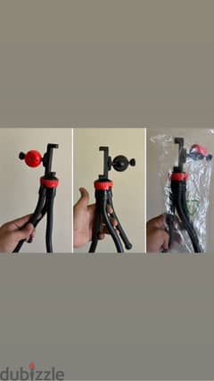 Flexible Tripod12 Inch Phone Tripod for iPhone and Android Phone 0