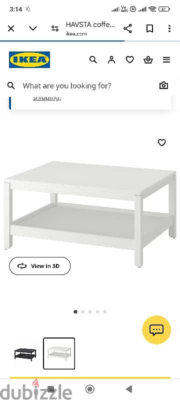 Coffee table Ikea brand new