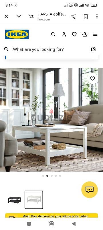 Ikea Havsta Coffee table 1